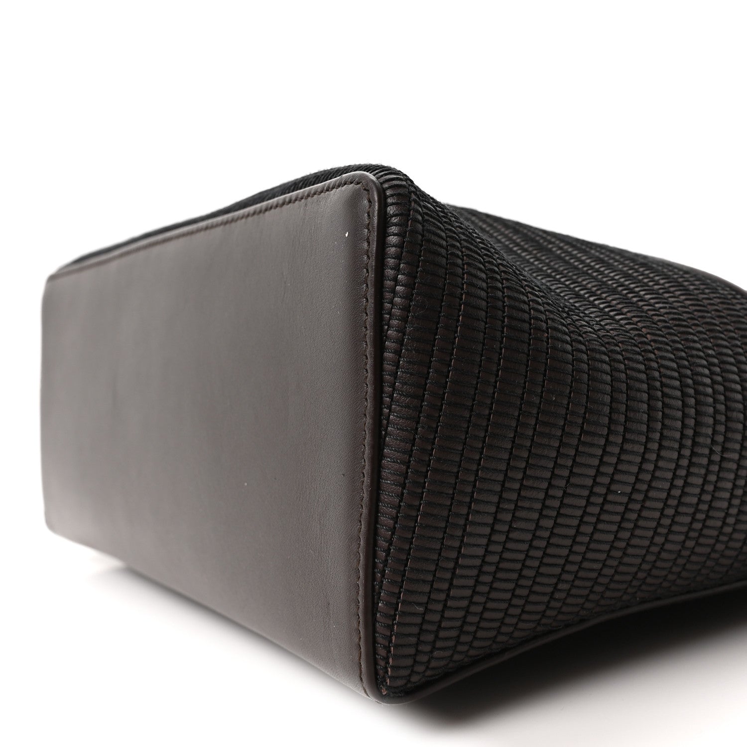 Loro Piana Ox Calfskin Woven Extra Bag L27  Colour Pecora Nera 9 of 9