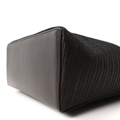 Loro Piana Ox Calfskin Woven Extra Bag L27  Colour Pecora Nera 9 of 9