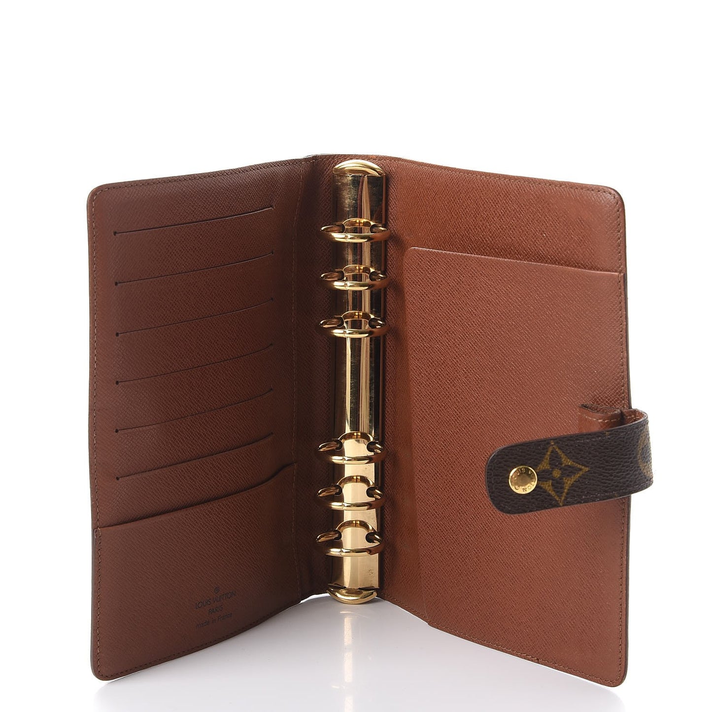 Monogram Medium Ring Agenda Cover