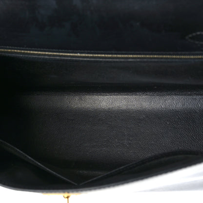 Hermes Box Kelly Sellier 32 Black 5 of 12