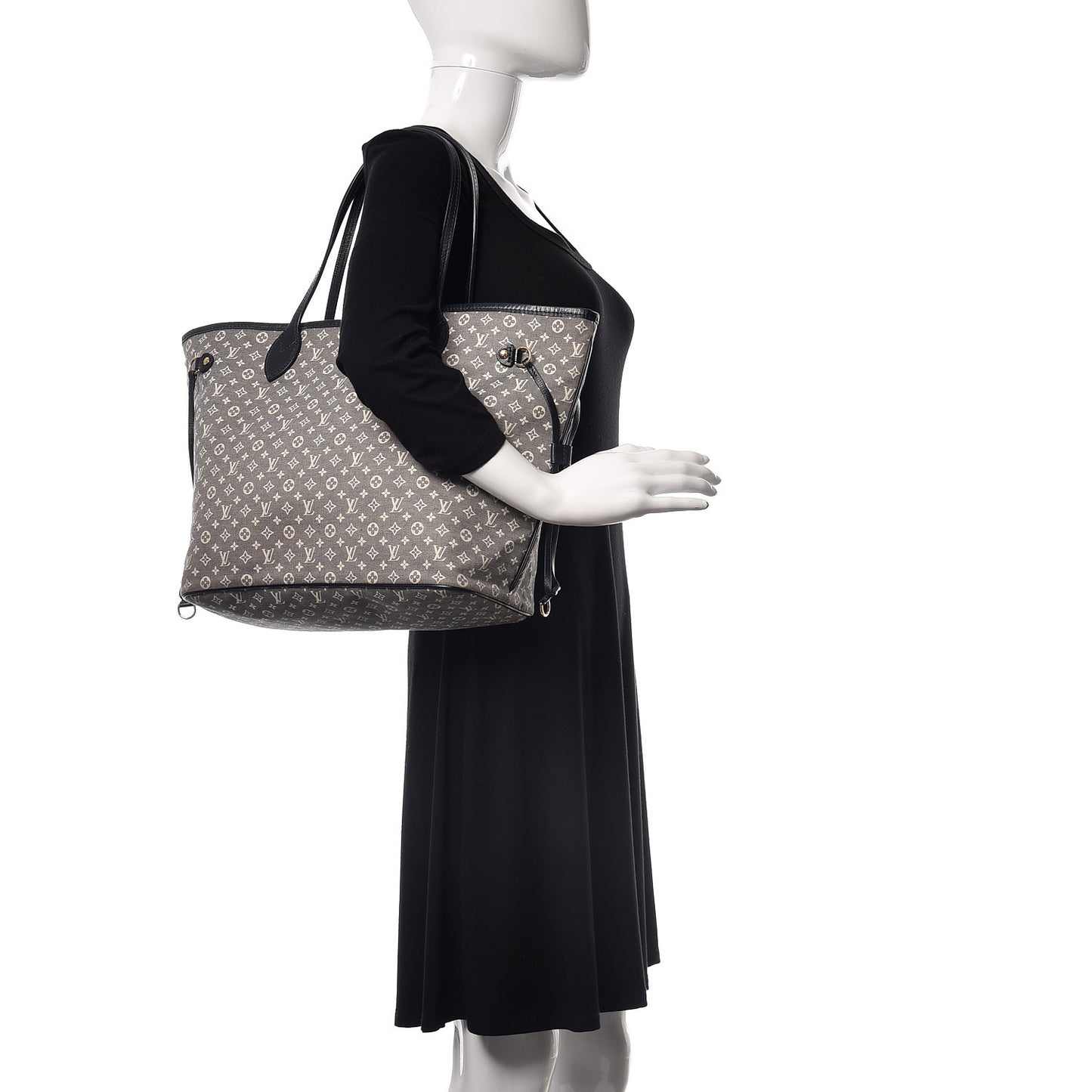 Monogram Idylle Neverfull MM Encre