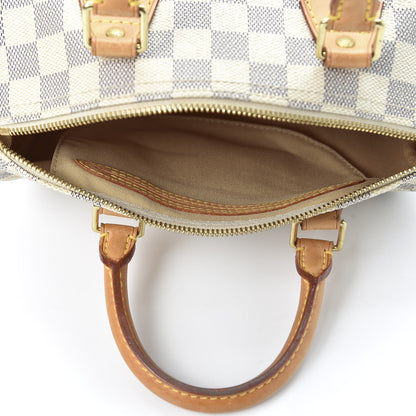 Louis Vuitton Damier Azur Speedy 25 4 of 9
