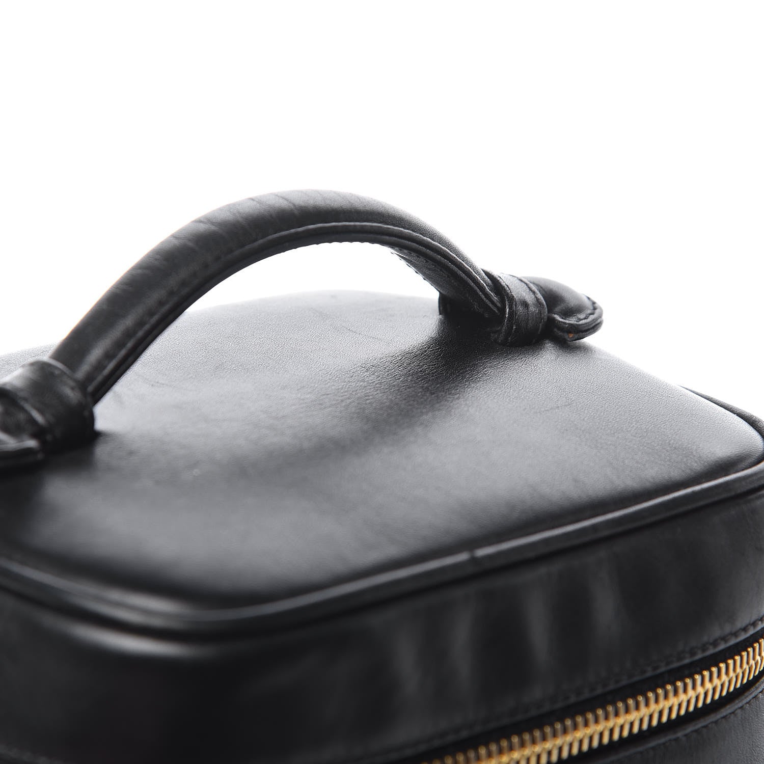 Chanel Lambskin Vanity Cosmetic Case Black 8 of 14