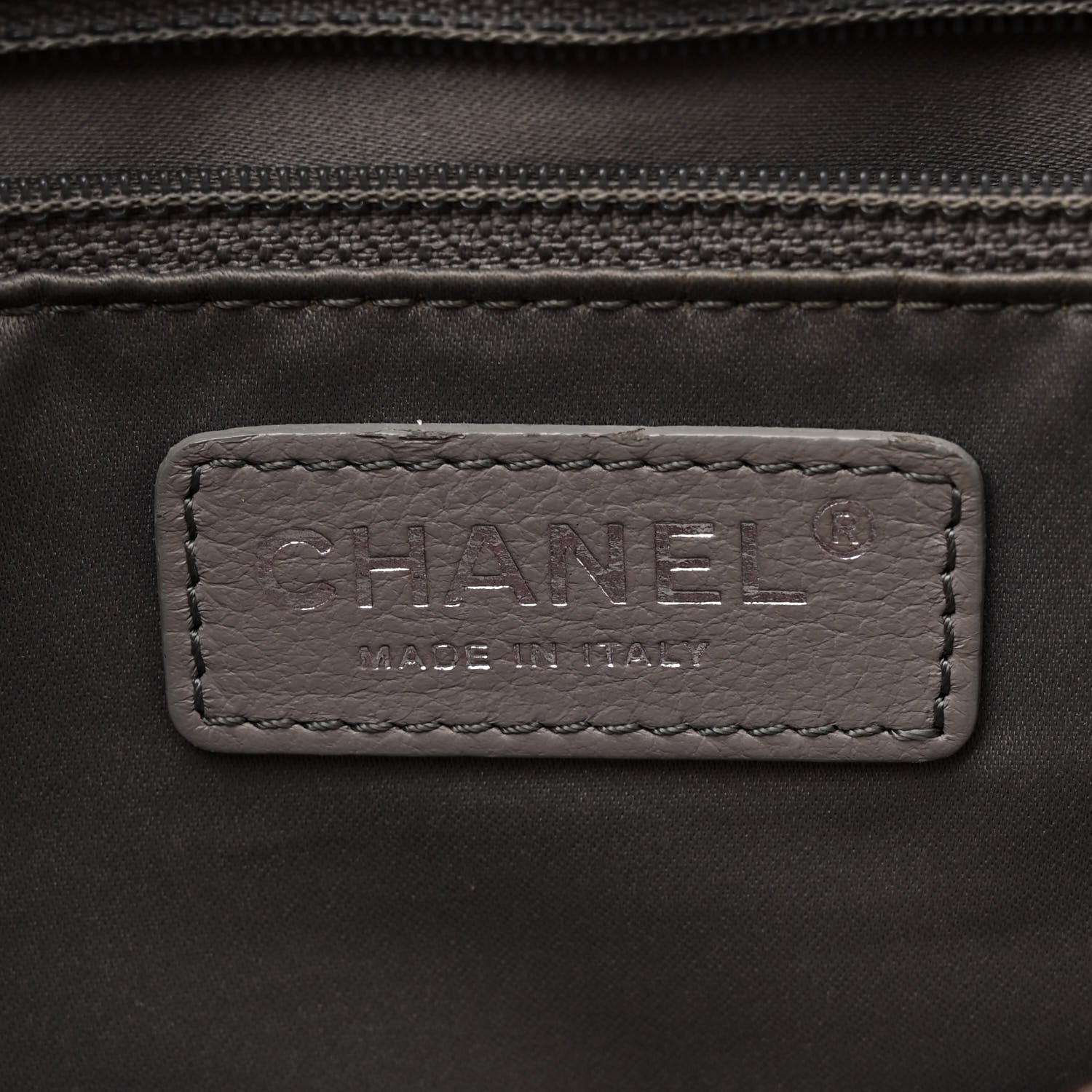 Chanel Caviar Quilted Grand Shopping Tote GST Dark Burgundy 6 of 14