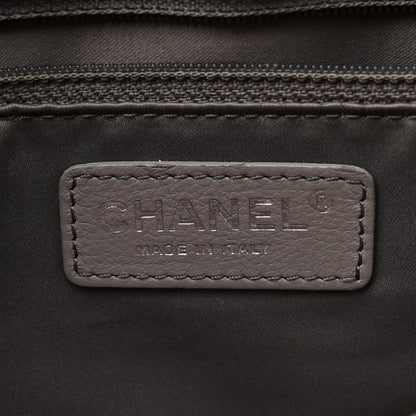 Chanel Caviar Quilted Grand Shopping Tote GST Dark Burgundy 6 of 14