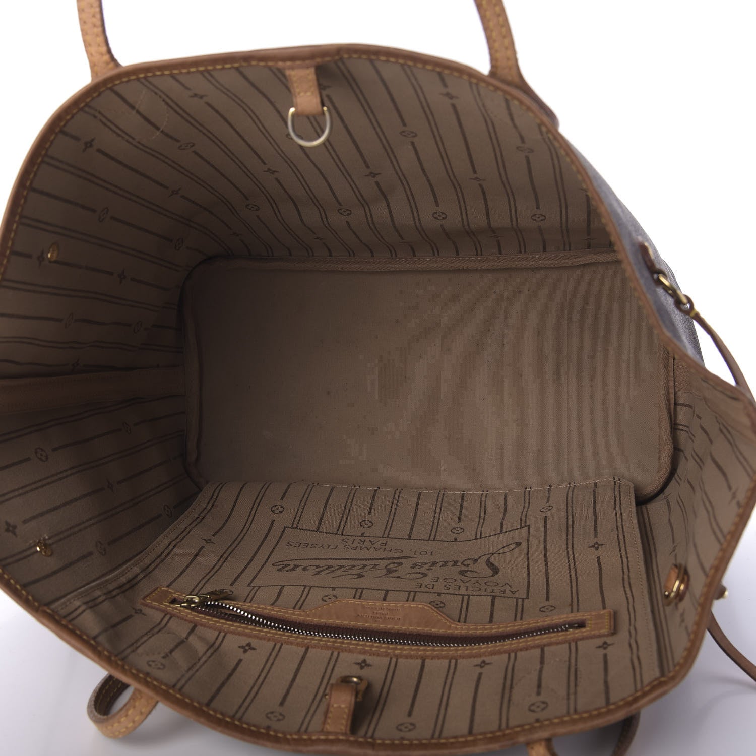 Louis Vuitton Monogram Neverfull MM 5 of 9
