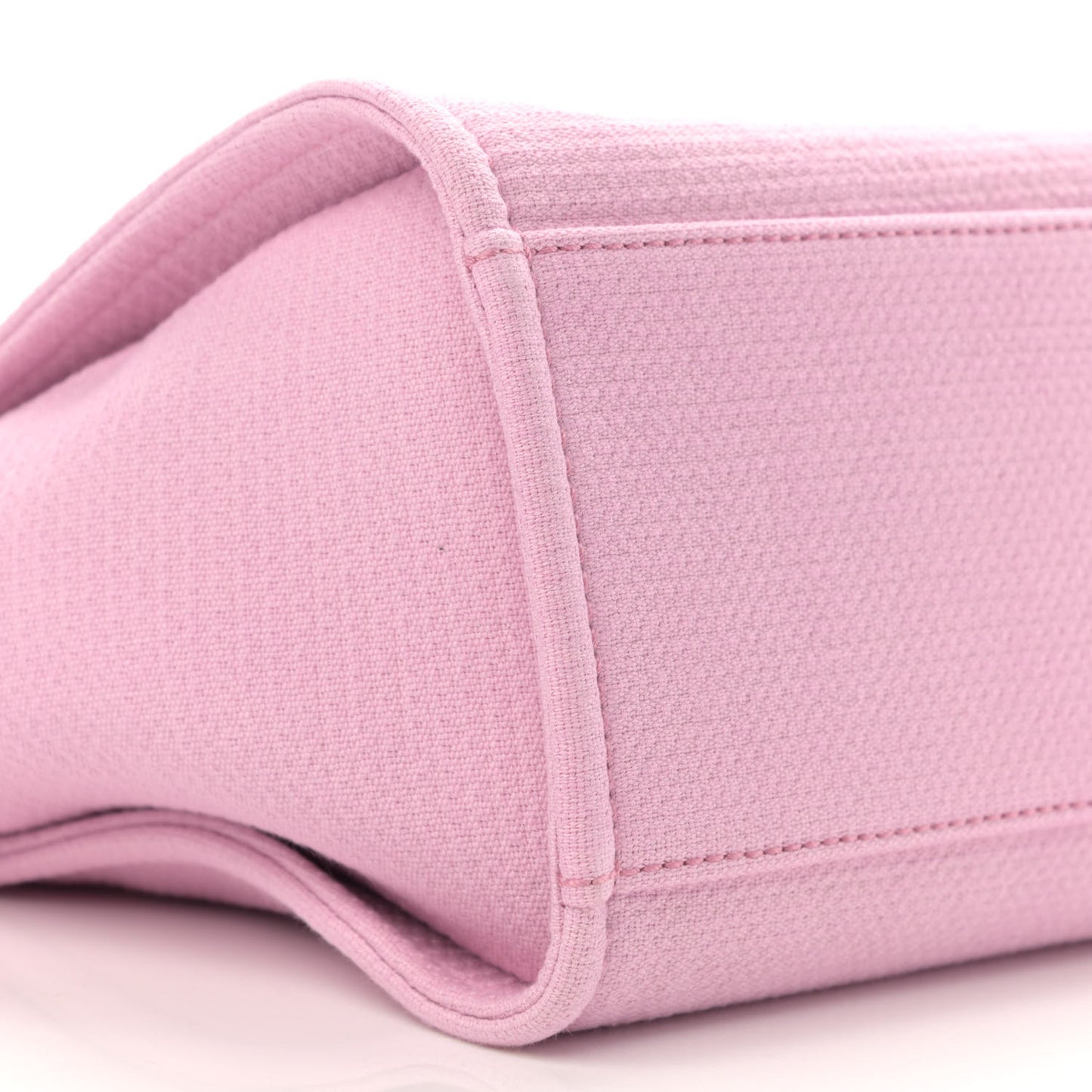 Mixed Fibers Small Deauville Tote Dark Pink