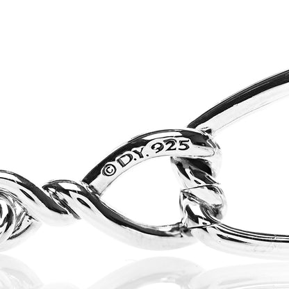 David Yurman Sterling Silver Continuance Triple Drop Earrings 4 of 4