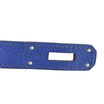 Hermes Togo BIRKIN 35 Bleu France 7 of 10