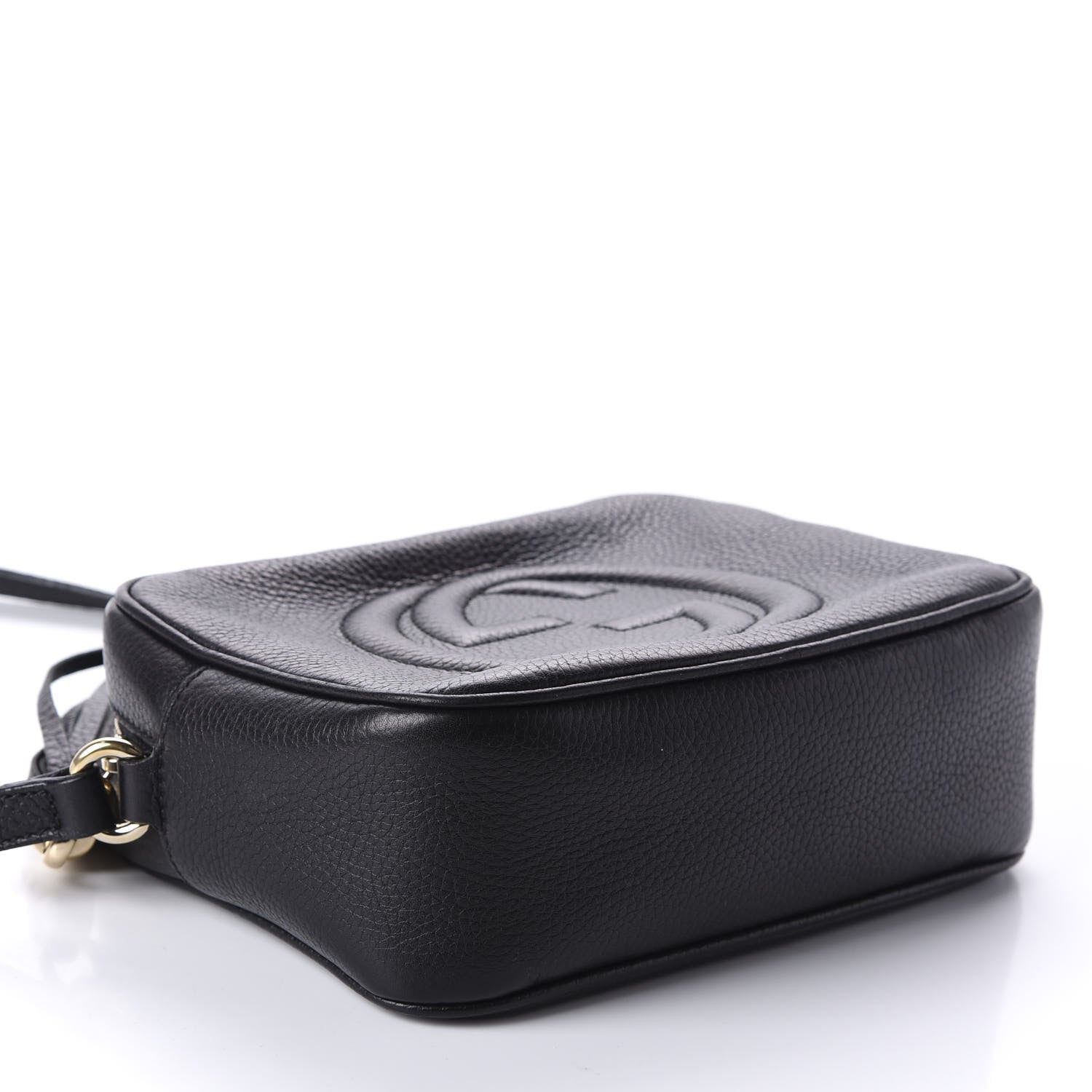 Gucci Pebbled Calfskin Small Soho Disco Bag Black 4 of 11