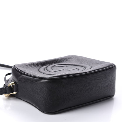 Gucci Pebbled Calfskin Small Soho Disco Bag Black 4 of 11