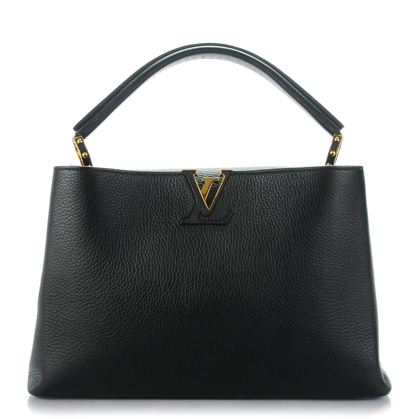 Taurillon Capucines MM Black