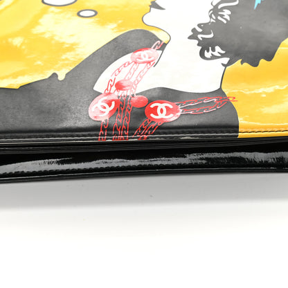 Chanel Patent Just a Drop of N°5 Comic Coco Clutch 15 of 15