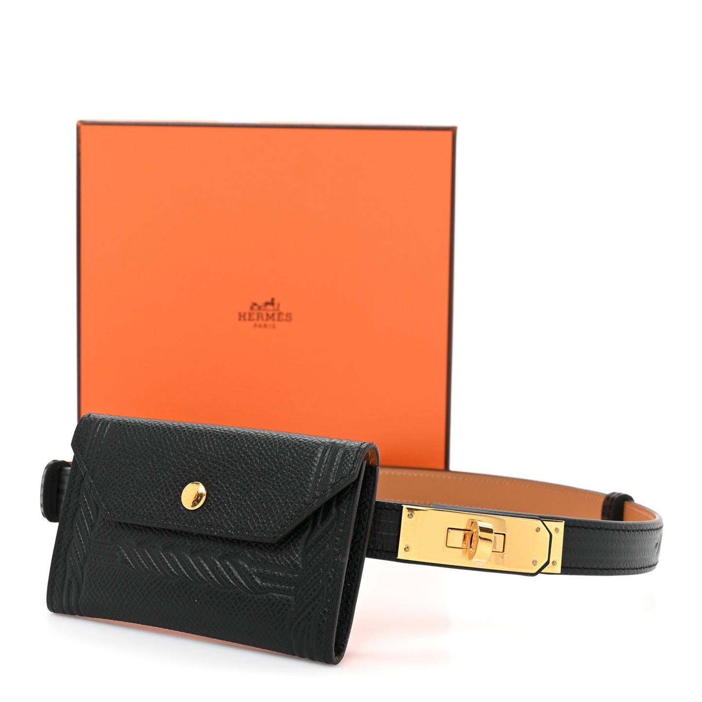 Epsom Quadrige Kelly Pocket 18 Belt Black