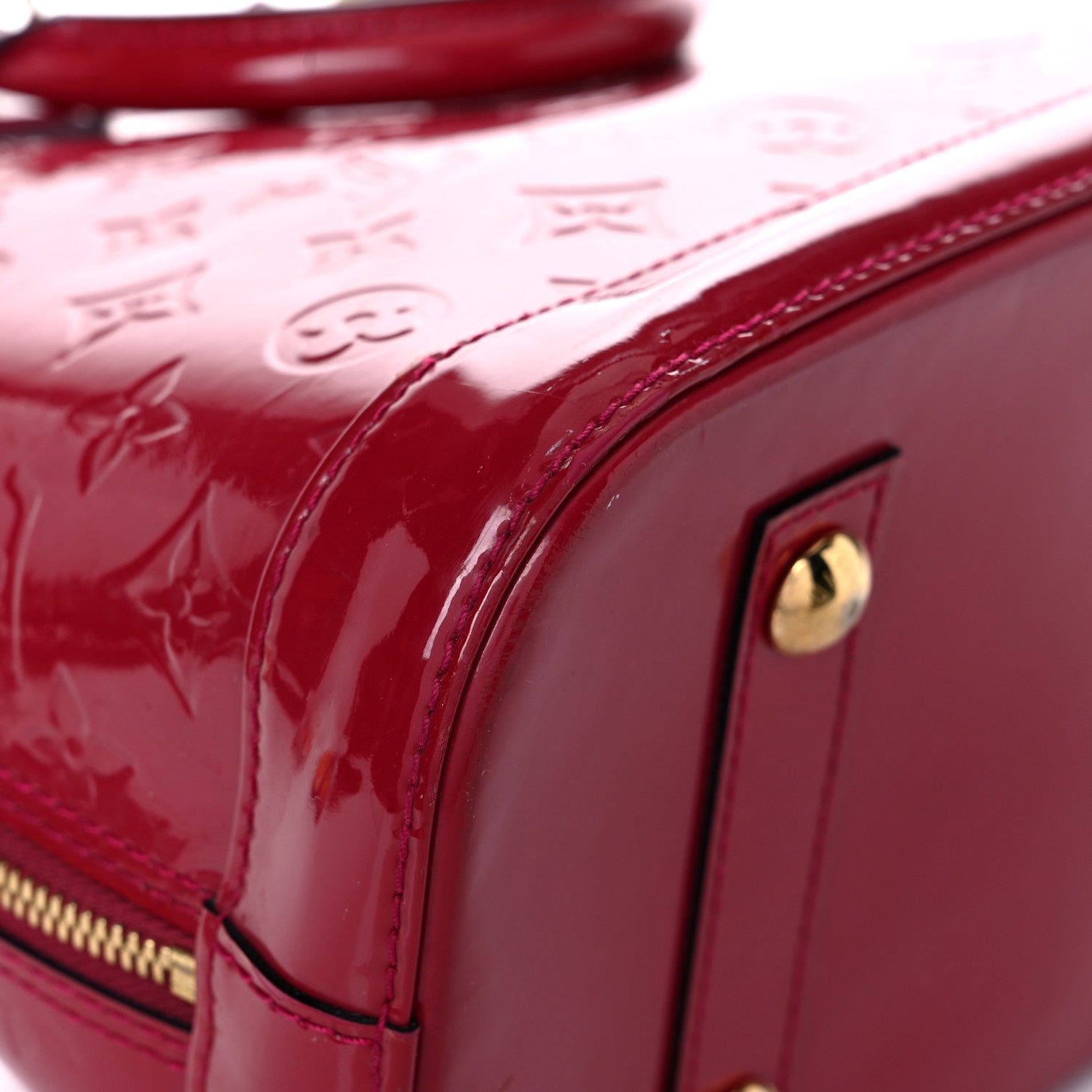 Louis Vuitton Vernis Alma PM Rose Indien 10 of 32