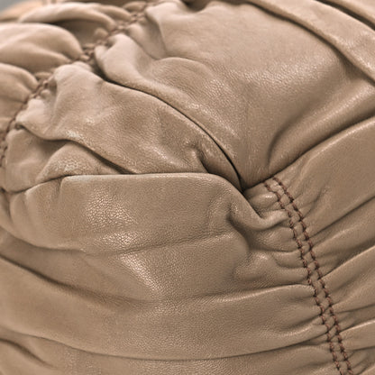 Prada Nappa Gaufre Tote Cuoio Argilla 9 of 17
