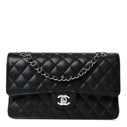 Chanel Caviar Quilted Medium Double Flap Black 1 of 10