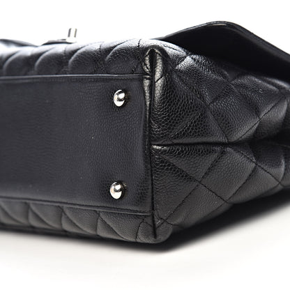 Chanel Caviar Quilted Jumbo Kelly Flap Black 15 of 16