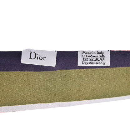 Christian Dior Silk ABCDior E Mitzah Scarf 3 of 5