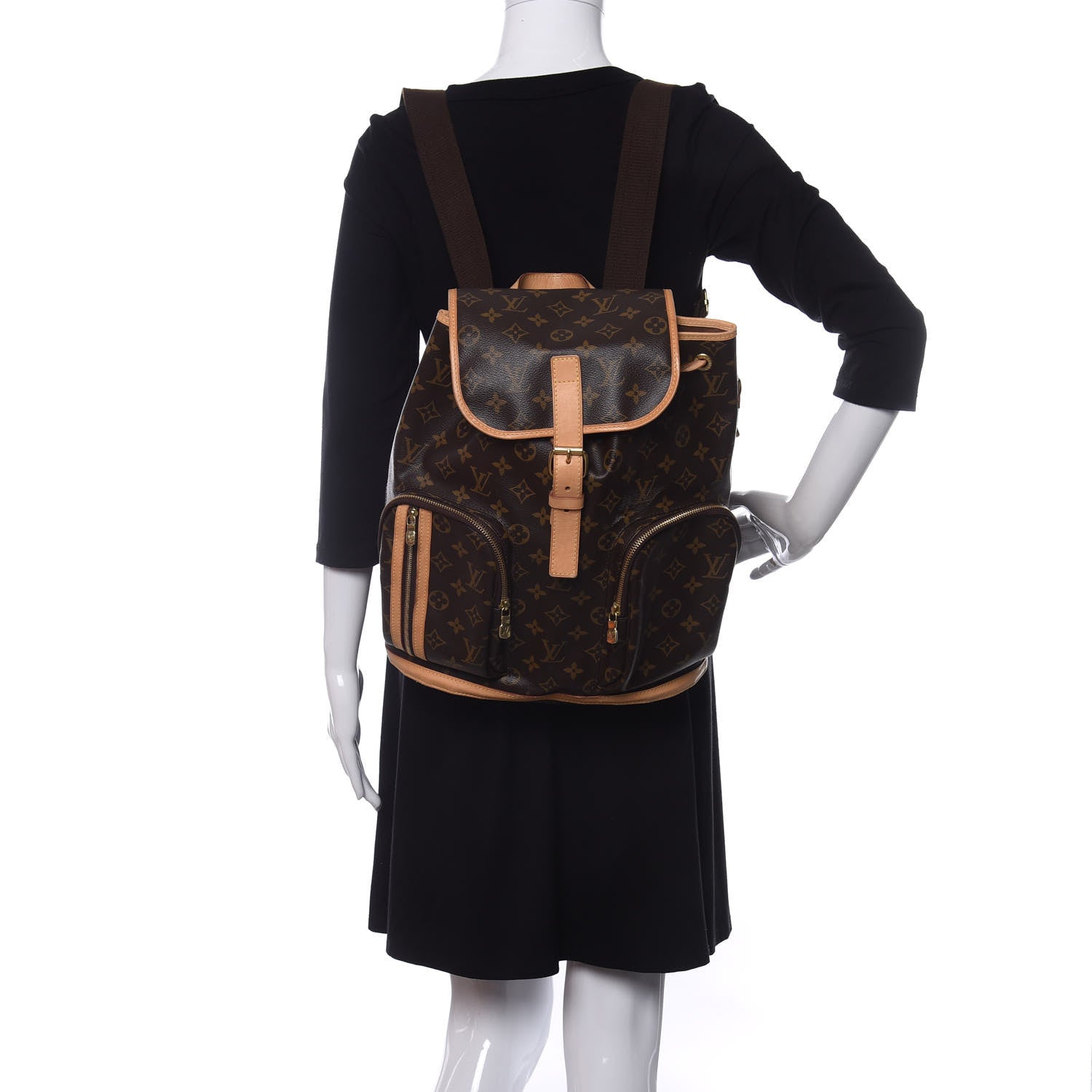 Louis Vuitton Monogram Bosphore Backpack 2 of 9