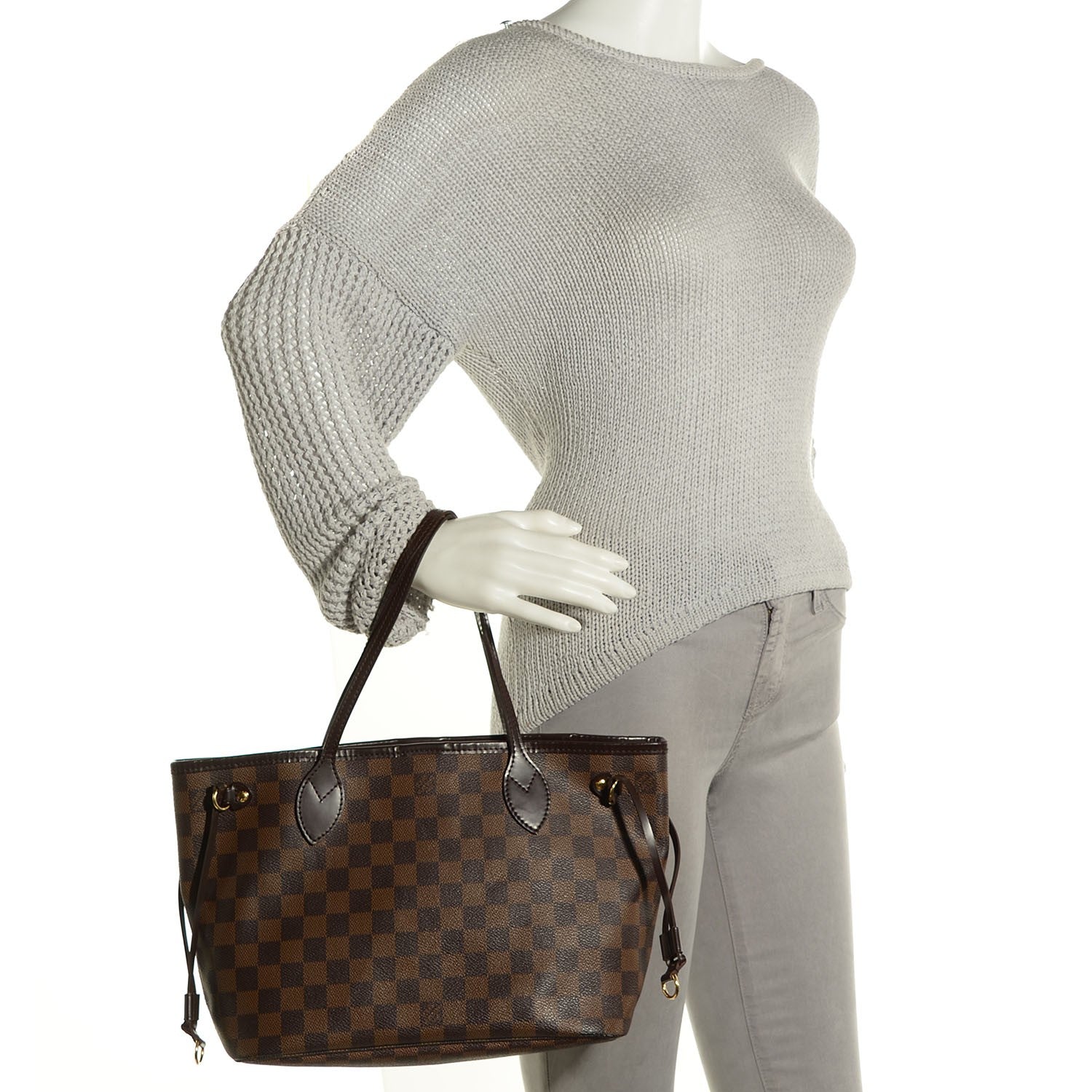 Louis Vuitton Damier Ebene Neverfull PM 2 of 7