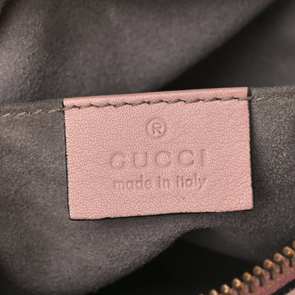 Gucci Calfskin Matelasse Mini GG Marmont Chain Shoulder Bag Perfect Pink 6 of 11