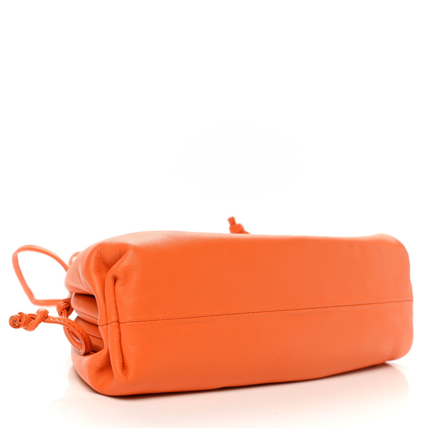 Butter Calfskin The Mini Pouch Light Orange