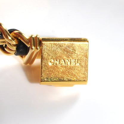 Chanel Stainless Steel Lambskin 20mm Chain Premiere Quartz Watch Gold M 9 of 10