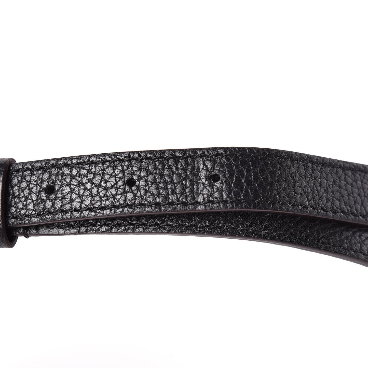 Calfskin Capucines Adjustable Shoulder Strap Black
