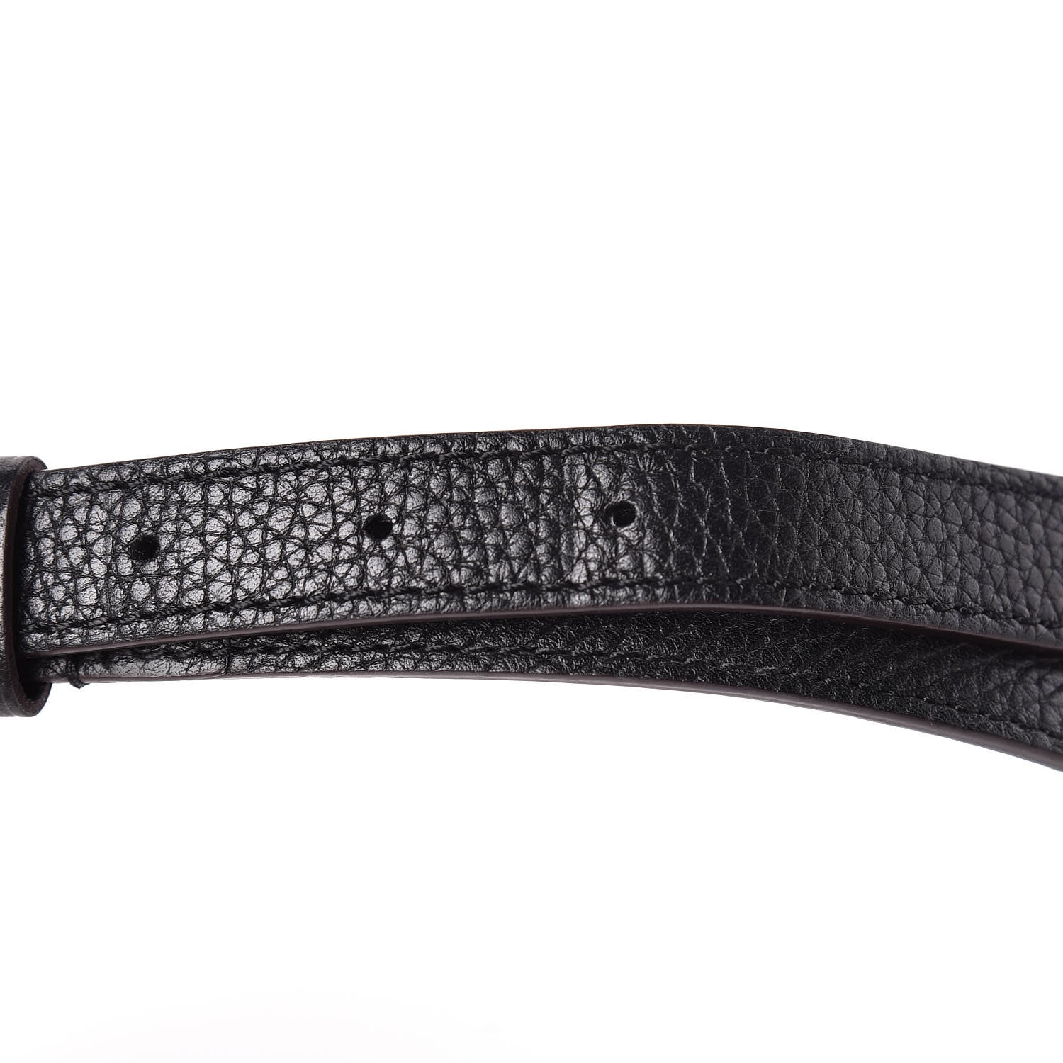 Louis Vuitton Calfskin Capucines Adjustable Shoulder Strap Black 4 of 5