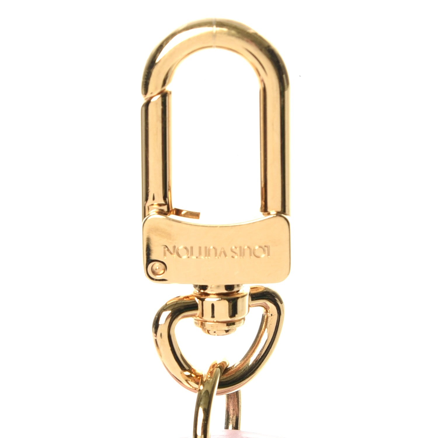 Louis Vuitton Monogram LV Mirror Bag Charm Key Holder Rose Ballerine 6 of 9