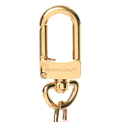 Louis Vuitton Monogram LV Mirror Bag Charm Key Holder Rose Ballerine 6 of 9
