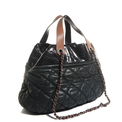 Chanel Iridescent Calfskin Large In The Mix Tote Black 3 of 7