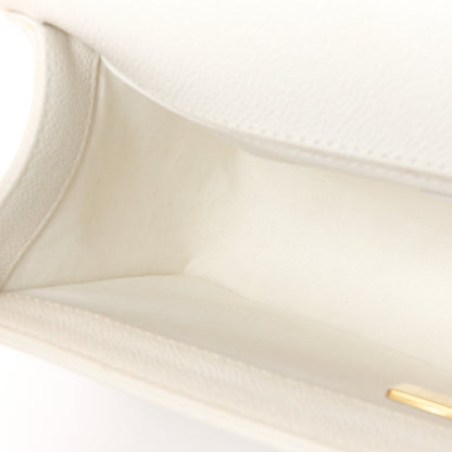 Chanel Caviar Quilted Medium Boy Flap White 12 of 12
