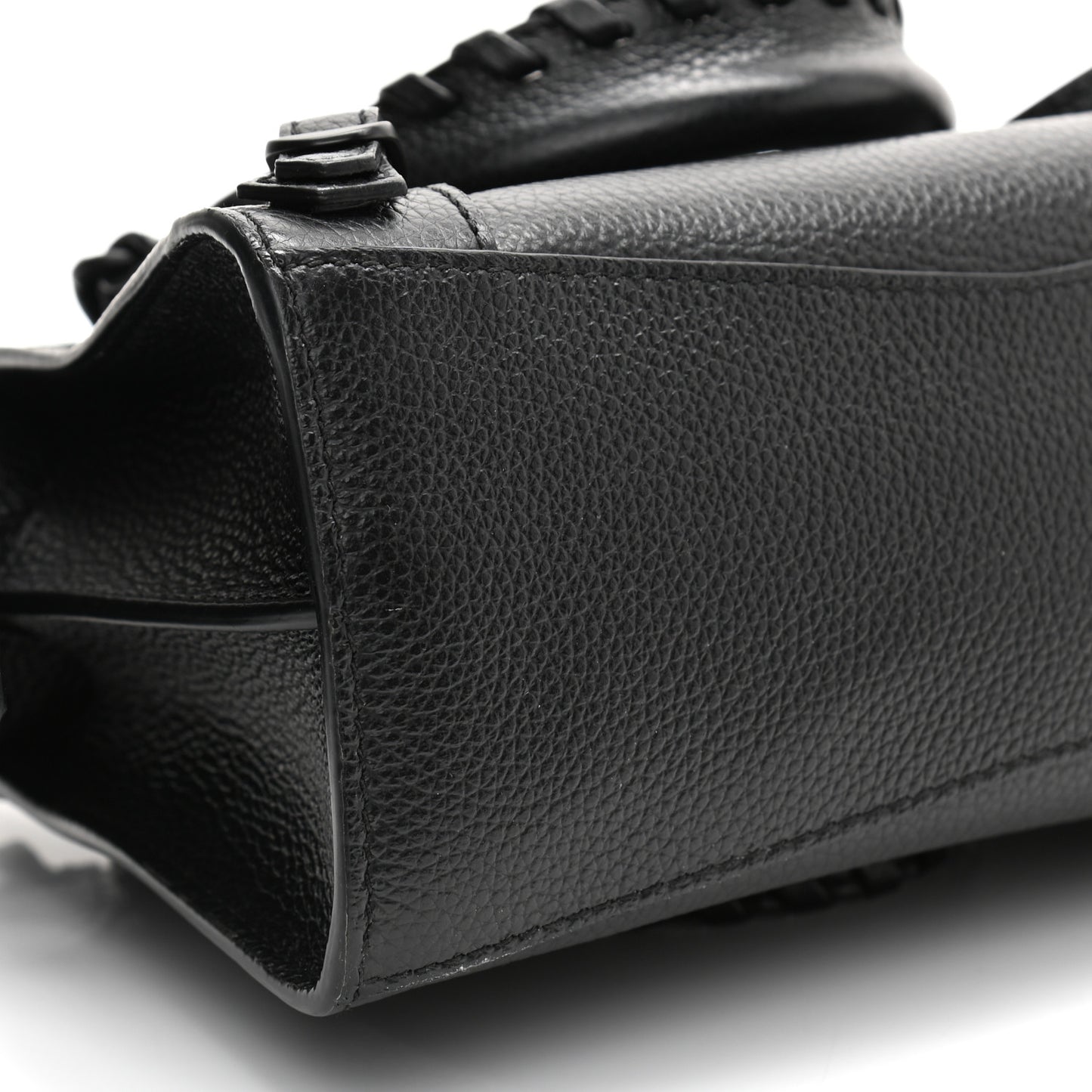 Grained Calfskin Neo Classic Black Hardware Mini City Black