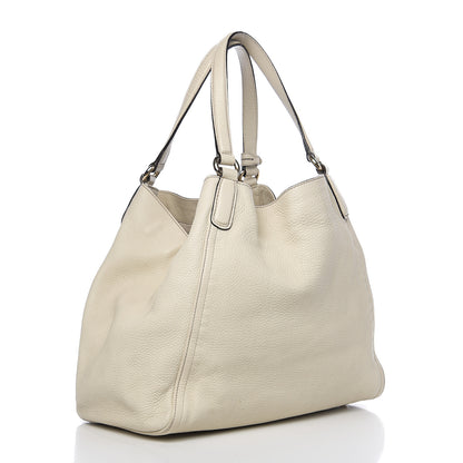 Gucci Pebbled Calfskin Medium Soho Shoulder Bag Off White 2 of 11