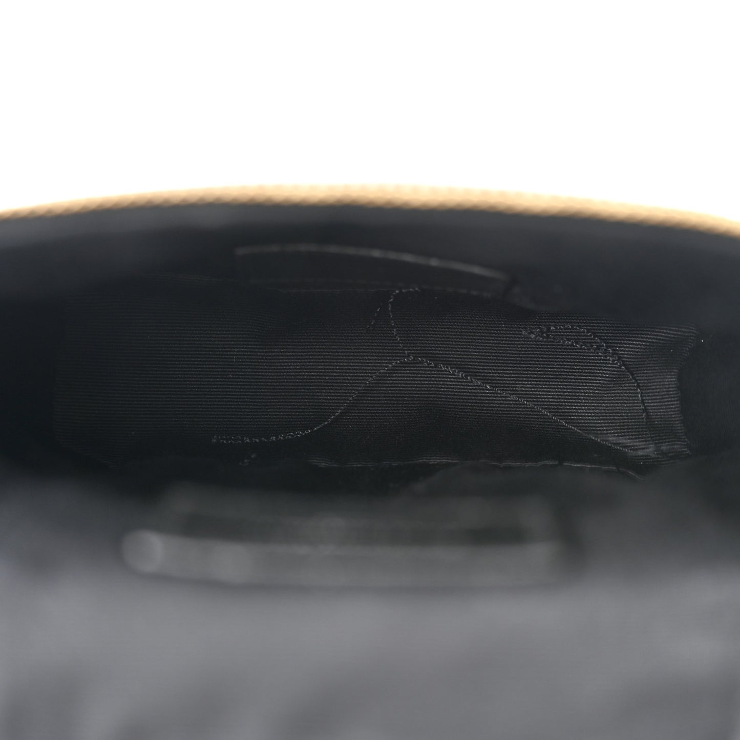 Lambskin Quilted Binocular Case Black