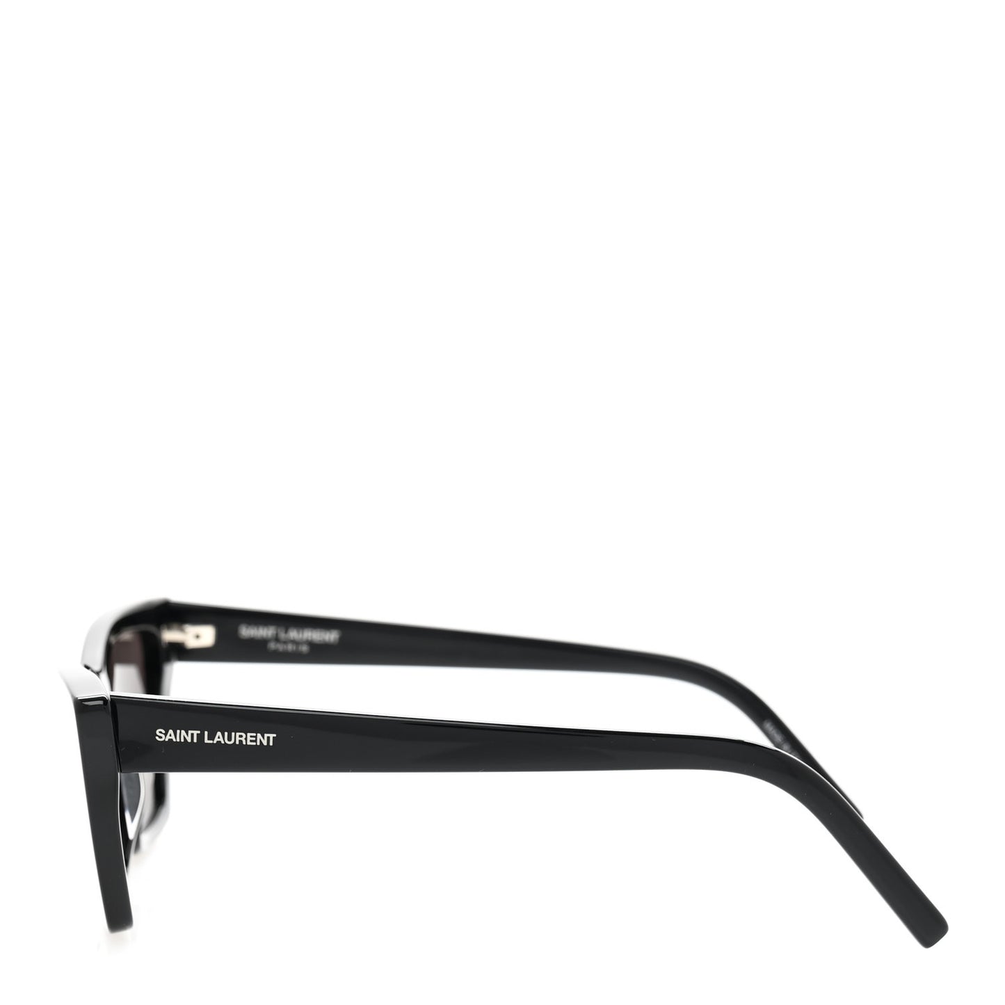 Acetate Mica Cat Eye Sunglasses SL 276 Black