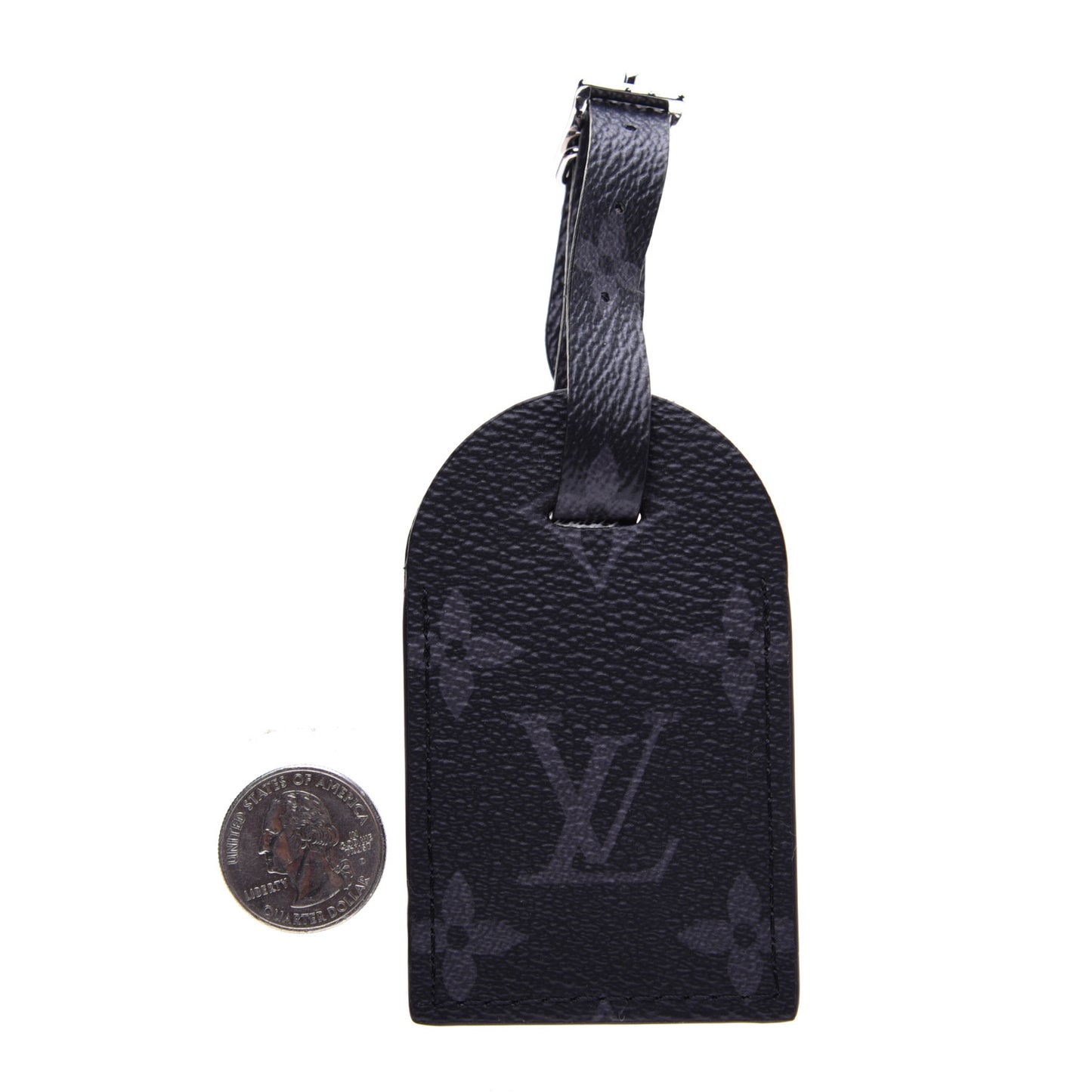 Monogram Eclipse Luggage Tag