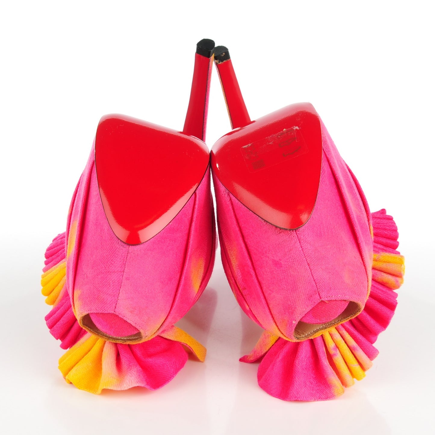 Bazin High BouBou 160 Pumps 36 Pink Yellow