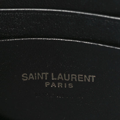 Saint Laurent Grain De Poudre Matelasse Monochrome Monogram Mini Lou Camera Bag Black 6 of 9