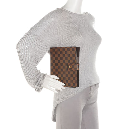 Louis Vuitton Damier Ebene Large Ring Agenda Cover 2 of 8