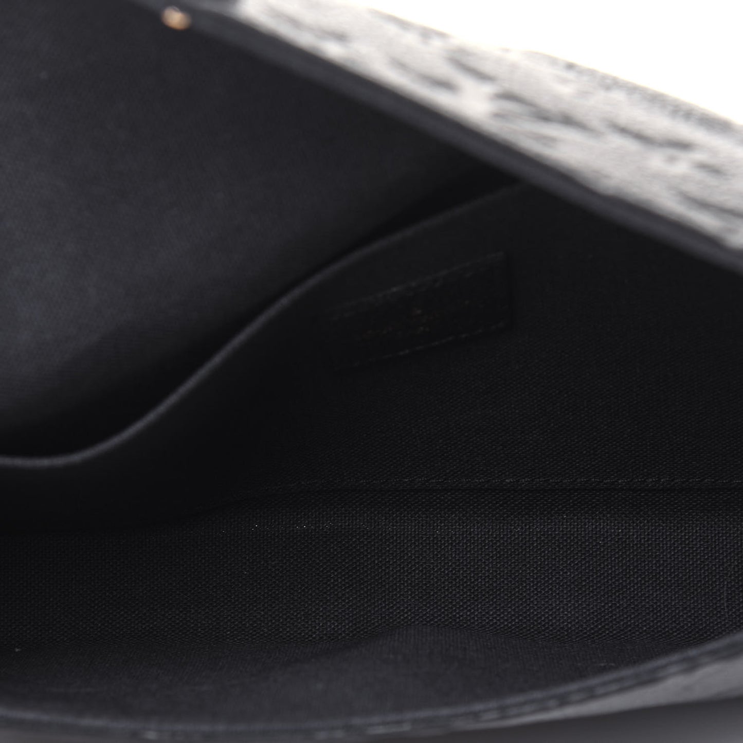 Empreinte Pochette Felicie Chain Wallet Black
