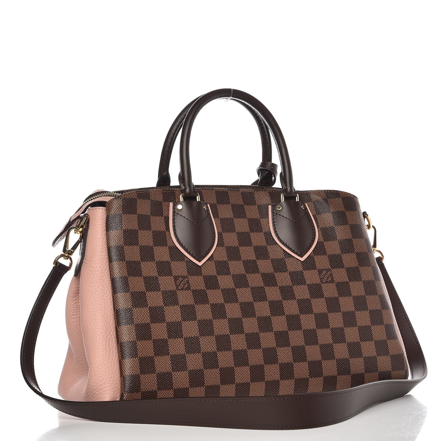 Louis Vuitton Cuir Taurillon Damier Ebene Normandy Magnolia 4 of 15