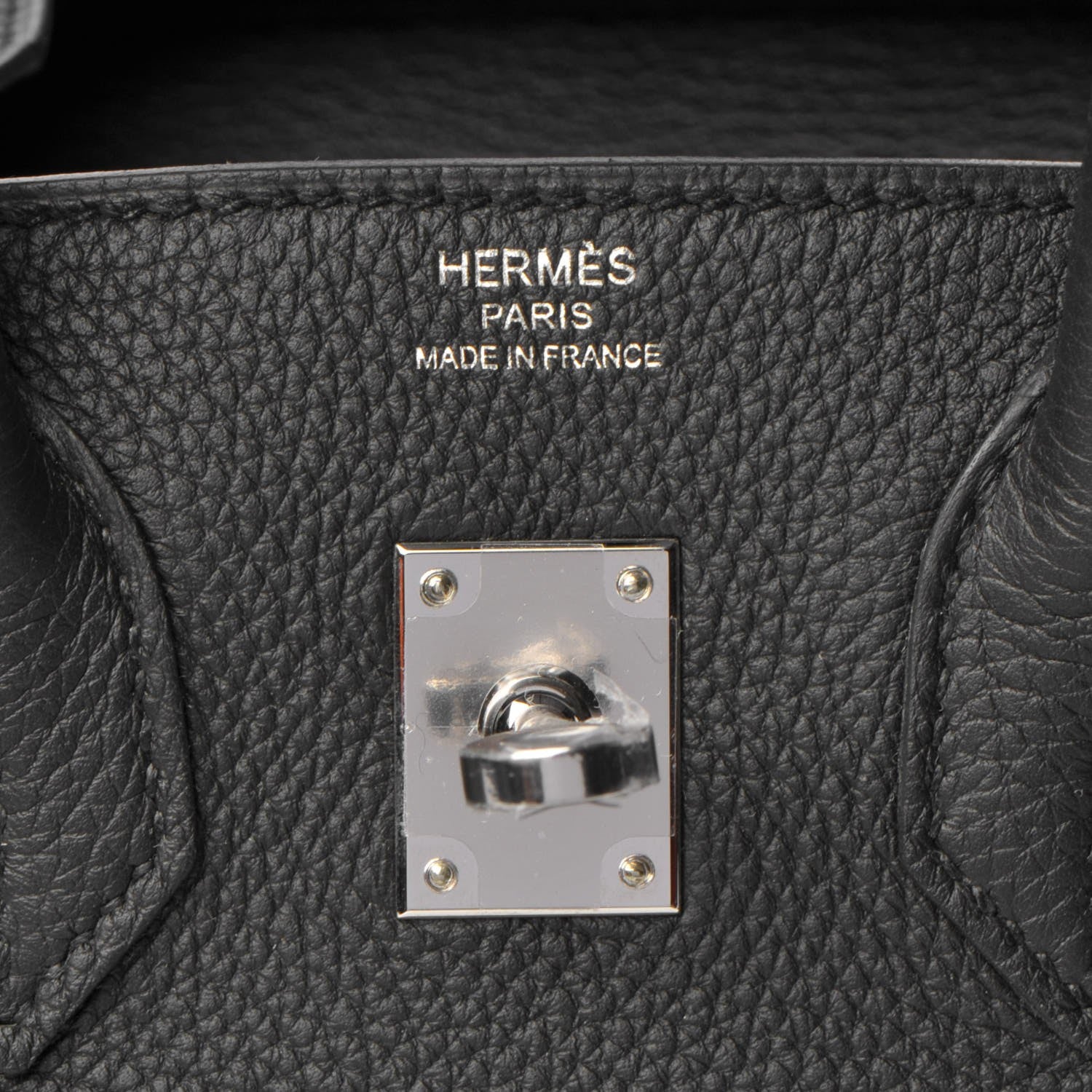 Hermes Togo Birkin 25 Black 19 of 34