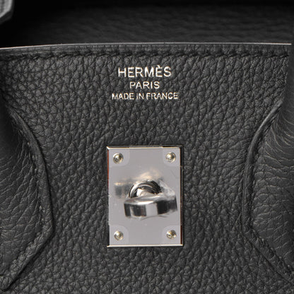 Hermes Togo Birkin 25 Black 19 of 34