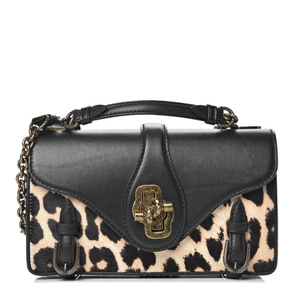 Bottega Veneta Calfskin Pony Hair City Knot Bag Black 1 of 11
