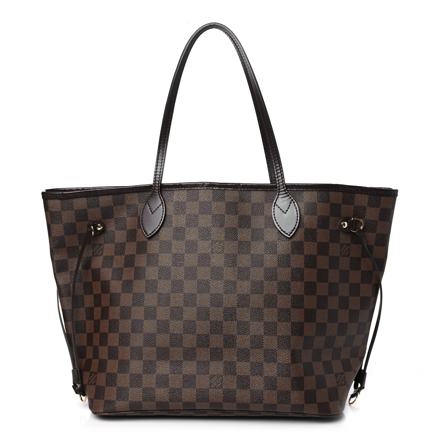 Louis Vuitton Damier Ebene Neo Neverfull MM Rose Ballerine 1 of 11