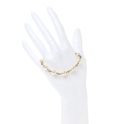 Chanel Pearl CC Bracelet Gold 2 of 4