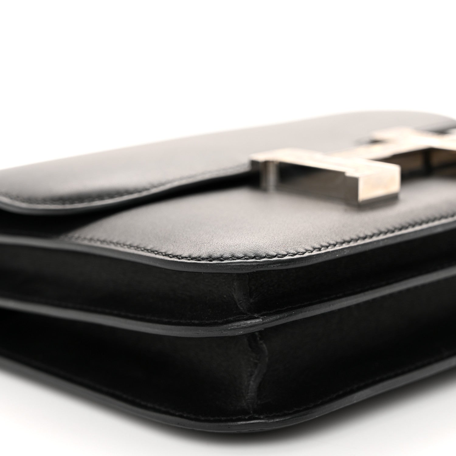 Hermes Veau Monsieur Lizard Constance 18 Black Ombre 9 of 10